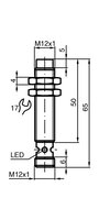 Czujnik indukcyjny NBN4-12GM50-E2-V1-Y 0 (89925) - Pepperl + Fuchs