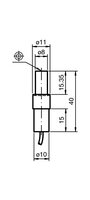 Czujnik indukcyjny NJ1,5-8-N-Y18812 (70133345) - Pepperl + Fuchs