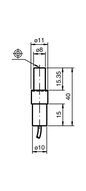 Czujnik indukcyjny NJ1,5-8-N-Y18812 (70133345) - Pepperl + Fuchs