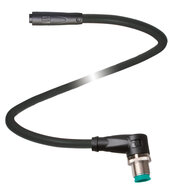 Kabel adapterowy V311-GR-BK2M-PUR-U-V15-W (70139733) - Pepperl + Fuchs