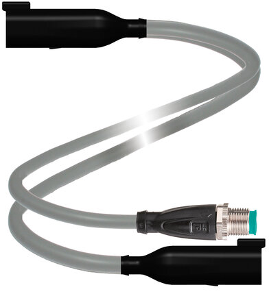 Kabel połączeniowy Y DTM2P-TEE-PVC-V11S/DTM2P-HOE (70171015) - Pepperl + Fuchs