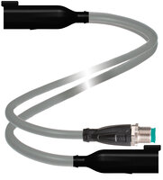 Kabel połączeniowy Y DTM2P-TEE-PVC-V11S/DTM2P-HOE (70171015) - Pepperl + Fuchs