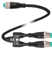 Kabel połączeniowy Y V1S-G-0,15-PUR-U-T-0,15-V1-G-Y (70184511) - Pepperl + Fuchs