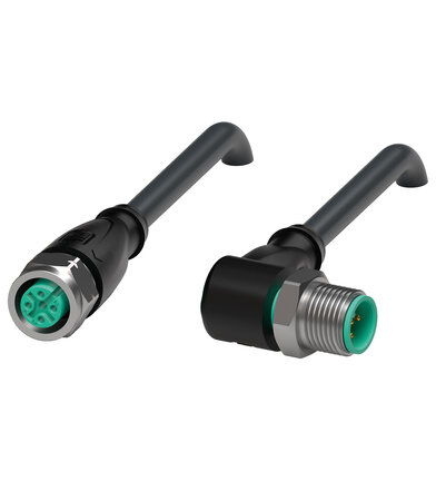 Kabel połączeniowy V15-GV4A-BK8M-PUR-U-V15-WV4A (315489) - Pepperl + Fuchs