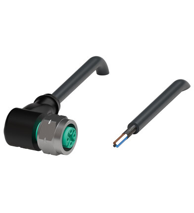 Gniazdo kablowe, ekranowane V1-WV4A-BK5M-PUR-U/ABG (70142171-100007) - Pepperl + Fuchs