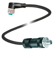 Kabel adapterowy V1-W-0,8M-PUR-U/0,75-V15L-G-Y1 (70161762) - Pepperl + Fuchs
