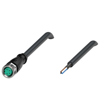 Gniazdo kablowe, ekranowane V31-GM-BK2M-PUR-U/ABG (70145901-100002) - Pepperl + Fuchs