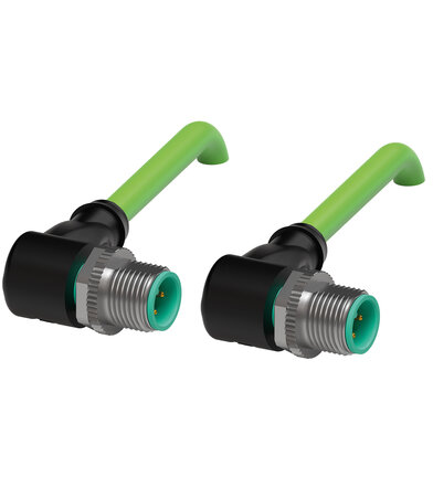 Kabel połączeniowy, Ethernet V1SD-W-GN2M-PUR-E2S-V1D-W (70158863) - Pepperl + Fuchs