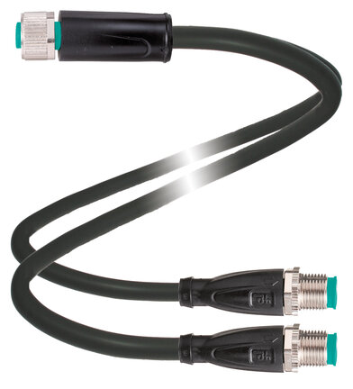 Kabel połączeniowy Y V11S/V15S-G-0,2M-PUR-T-V1-GX-Y (70159309) - Pepperl + Fuchs