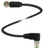 Kabel połączeniowy, ekranowany V112-G-BK1M-PUR-ABG-V112-W (70155693) - Pepperl + Fuchs