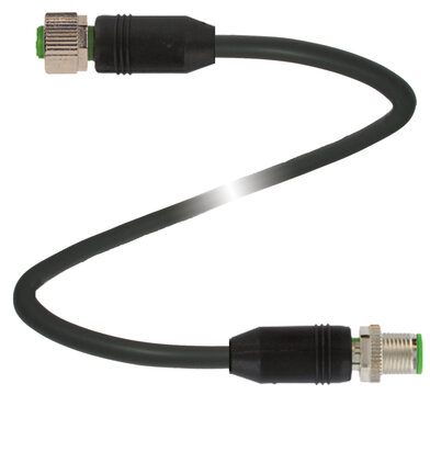 Kabel połączeniowy, ekranowany V112-G-BK5M-PUR-ABG-V112-G (70155692) - Pepperl + Fuchs
