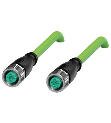 Kabel połączeniowy, Ethernet V1D-G-GN0,3M-PUR-E1S-V1D-G-Y70 (70144939) - Pepperl + Fuchs