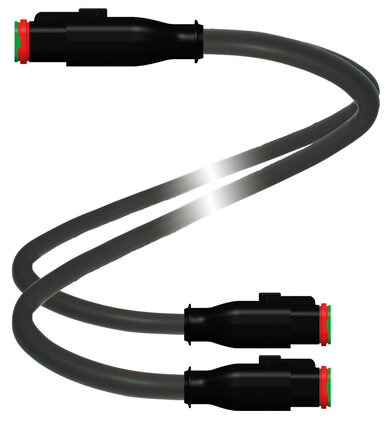 Kabel połączeniowy Y DT2S/DT2S-G-0,3M-PUR-O1-T-DT4S (70176250) - Pepperl + Fuchs