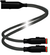 Kabel połączeniowy Y DT2S/DT2S-G-0,3M-PUR-O1-T-DT4P (70112032) - Pepperl + Fuchs