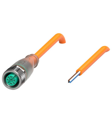 Złącze żeńskie V1-G-E8W-OR1,5M-POC (224712) - Pepperl + Fuchs