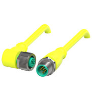 Kabel połączeniowy V15-W-S-YE1,5M-PUR-A1-V15-G (70128170-100117) - Pepperl + Fuchs