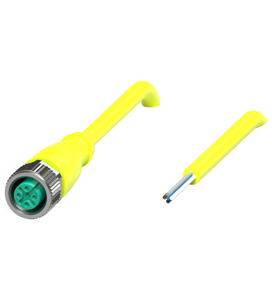 Złącze żeńskie V15-G-S-YE3M-PUR-A1 (70128170-100014) - Pepperl + Fuchs