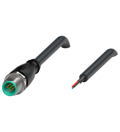 Złącze kablowe, ekranowane V15S-G-BK3M-PUR-O2/CAN (310003) - Pepperl + Fuchs