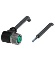 Gniazdo kablowe, ekranowane V11-W-BK25M-PUR-ABG (251800) - Pepperl + Fuchs