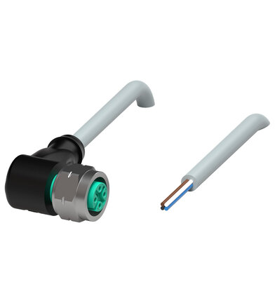Złącze żeńskie V1-WV4A-2M-PUR (214596) - Pepperl + Fuchs