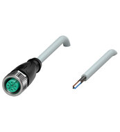 Gniazdo kablowe, ekranowane V1-G-2M-PVC-ABG (253347) - Pepperl + Fuchs