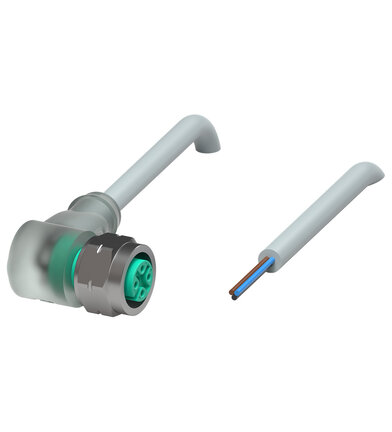 Złącze żeńskie V1-WV4A-E2-2M-PUR (221454) - Pepperl + Fuchs