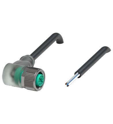 Złącze żeńskie V15-W-E8W-BK20M-PUR-A (70131568) - Pepperl + Fuchs