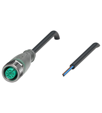 Złącze żeńskie V1-G-E2-BK2M-PUR-U (240200) - Pepperl + Fuchs