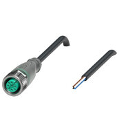 Złącze żeńskie V1-G-A2-BK0,6M-PUR-U (70137220-100023) - Pepperl + Fuchs