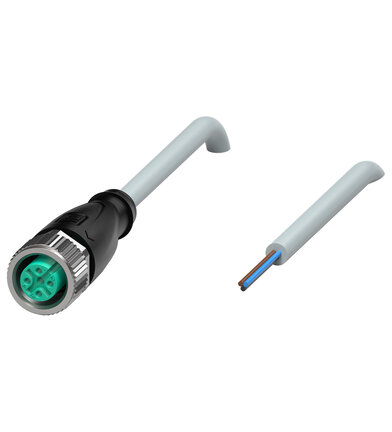 Złącze żeńskie V11-G-2M-PUR (205556) - Pepperl + Fuchs