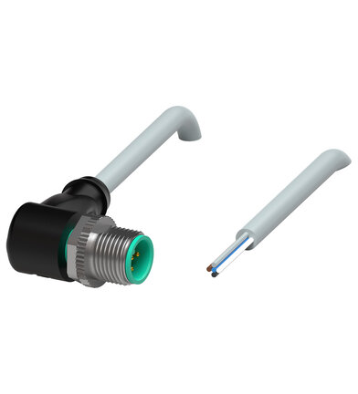 Złącze kablowe V15S-W-20M-PVC (128839) - Pepperl + Fuchs