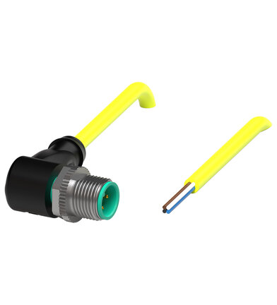 Złącze kablowe V1S-W-YE2M-PVC-U (456422) - Pepperl + Fuchs
