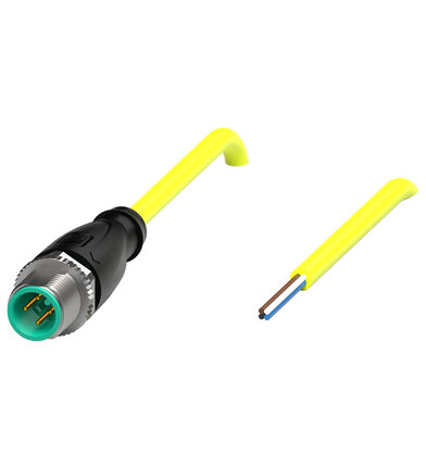 Złącze kablowe V1S-G-YE2M-PVC-U (456421) - Pepperl + Fuchs