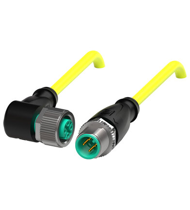 Kabel połączeniowy V1-W-YE1M-PVC-U-V1-G (456591) - Pepperl + Fuchs