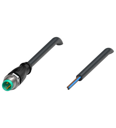 Złącze kablowe V3S-GM-BK2M-PVC-U (240807-0007) - Pepperl + Fuchs