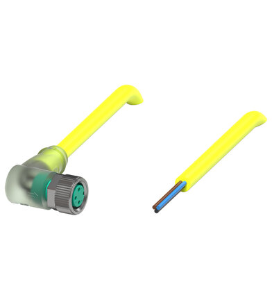 Złącze żeńskie V3-WM-E2-YE5M-PVC-U (456522) - Pepperl + Fuchs