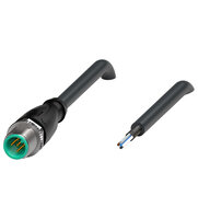 Złącze kablowe, ekranowane V15S-G-BK10M-PUR-U/ABG (254570) - Pepperl + Fuchs