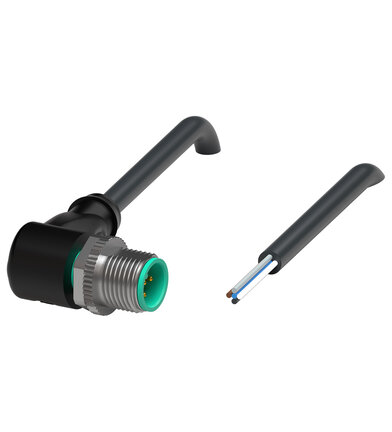 Złącze kablowe V15S-W-BK2M-PUR-U (240772-100004) - Pepperl + Fuchs