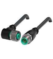 Kabel połączeniowy, ekranowany V1-W-BK5M-PUR-O1S-V1-G (70142171-100020) - Pepperl + Fuchs