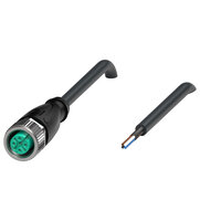 Gniazdo kablowe, ekranowane V1-G-BK10M-PUR-U/ABG (240004-100033) - Pepperl + Fuchs