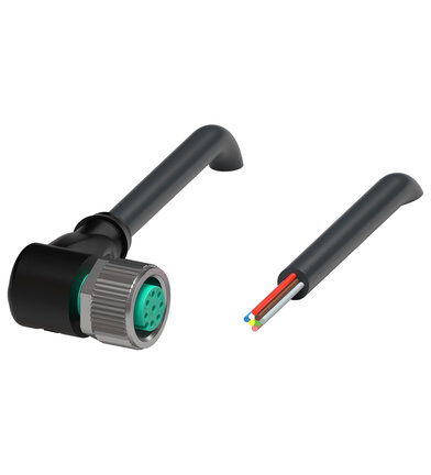 Złącze żeńskie V19-W-BK5M-PUR-U (456507) - Pepperl + Fuchs