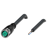 Gniazdo kablowe, ekranowane V1-G-BK2M-PUR-O1S (240004-100017) - Pepperl + Fuchs