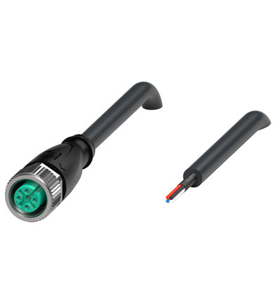 Gniazdo kablowe, ekranowane V15-G-BK2M-PUR-O2/CAN (285830) - Pepperl + Fuchs