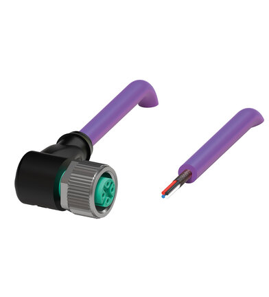 Złącze żeńskie V15-W-VT2M-PUR-U/CAN (70114143) - Pepperl + Fuchs