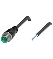 Złącze kablowe V15S-G-BK0,3M-PUR-U (70128170-100130) - Pepperl + Fuchs