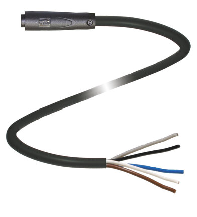 Złącze żeńskie V311-GR-BK1M-PUR-U (70127484-100002) - Pepperl + Fuchs