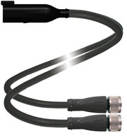 Kabel połączeniowy Y V19-G/V1-G-0,3M-T-DT6P-G-R2000 (70129275) - Pepperl + Fuchs