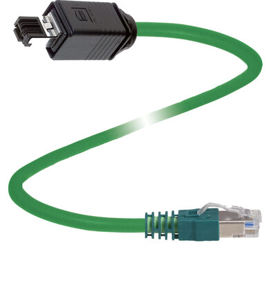 Kabel połączeniowy, Ethernet V45-GP-10M-PUR-ABG-V45-G (202379) - Pepperl + Fuchs