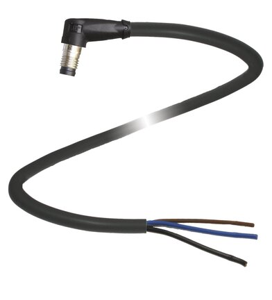 Złącze kablowe V3S-WR-BK3M-PUR-U (70130071) - Pepperl + Fuchs