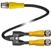 Kabel połączeniowy Y V1-G-S-2M-T-0,6M-PUR-A-V1-G (259124) - Pepperl + Fuchs
